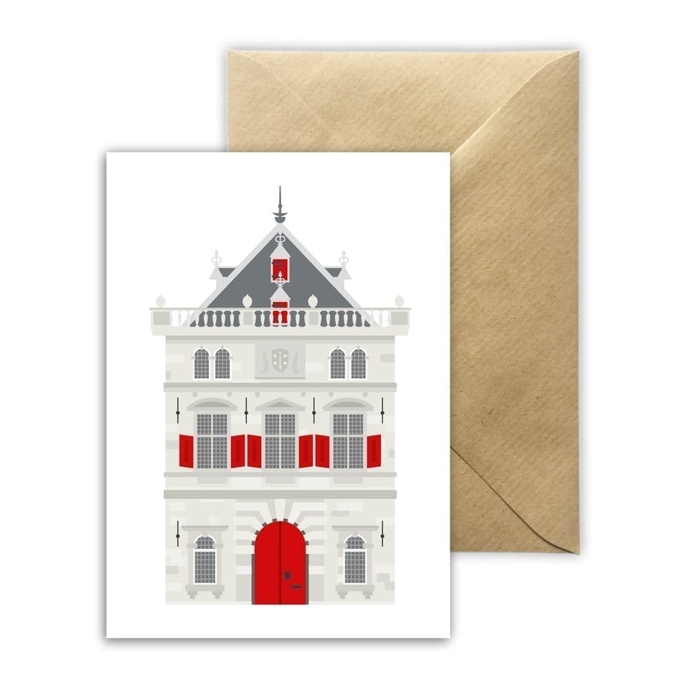 Wenskaart De Waag Haarlem — product photo